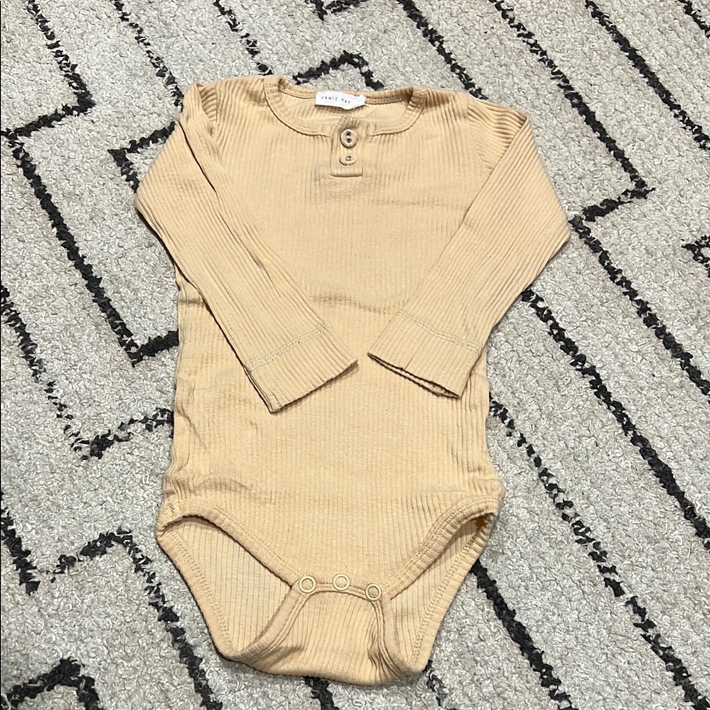 Jamie Kay organic cotton ribbed onesie
